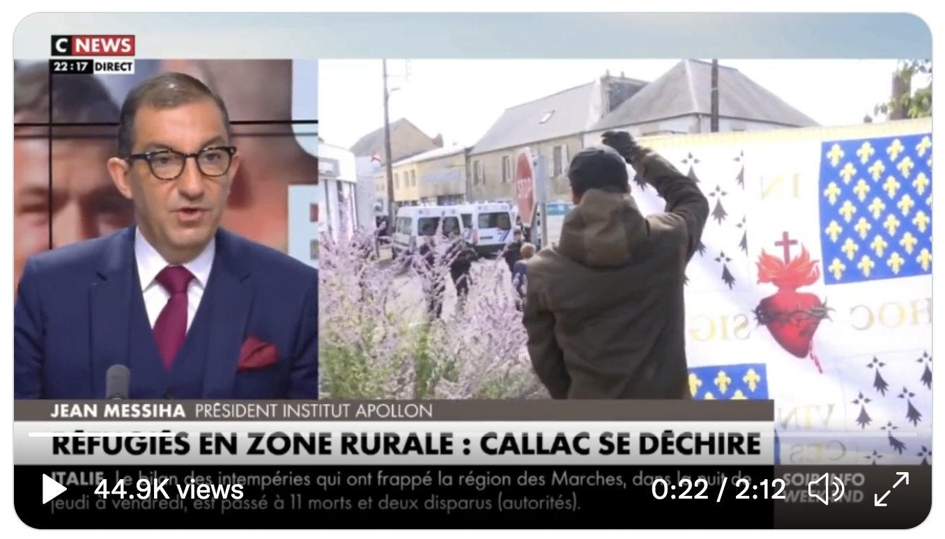 Jean Messiha : « À Callac, les seuls services publics qui rouvriront, c’est un guichet de la CAF et une gendarmerie » (VIDÉO)
