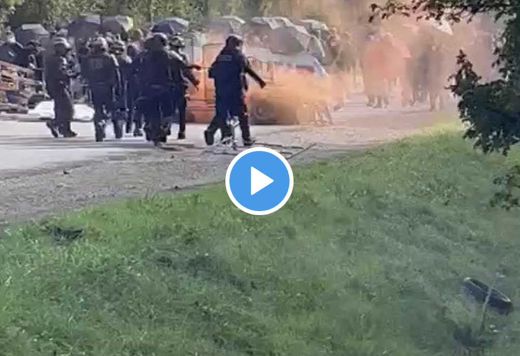 Rennes : des antifas manifestent violemment contre la venue de Jordan Bardella, un policier blessé (VIDÉO)