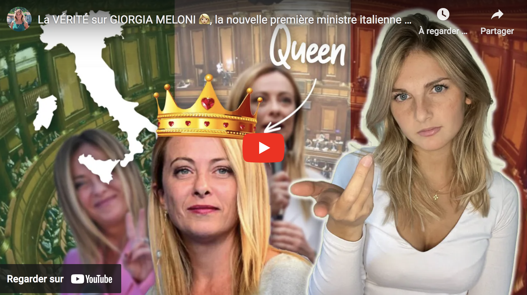 La vérité sur Giorgia Meloni (VIDÉO)