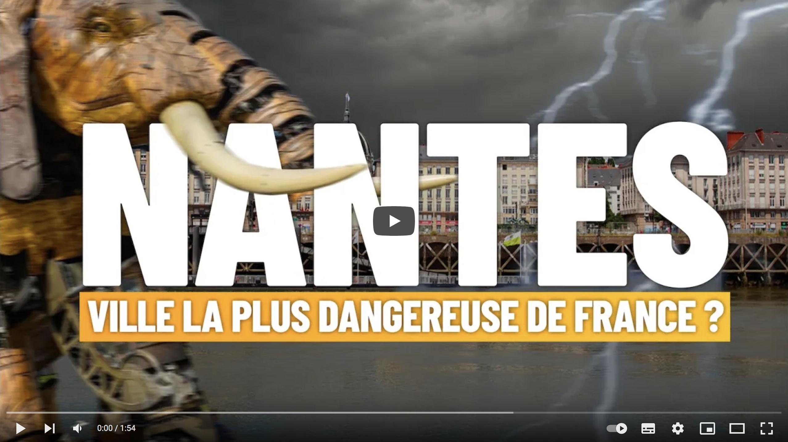 Nantes est-elle la ville la plus dangereuse de France ? (VIDÉO)