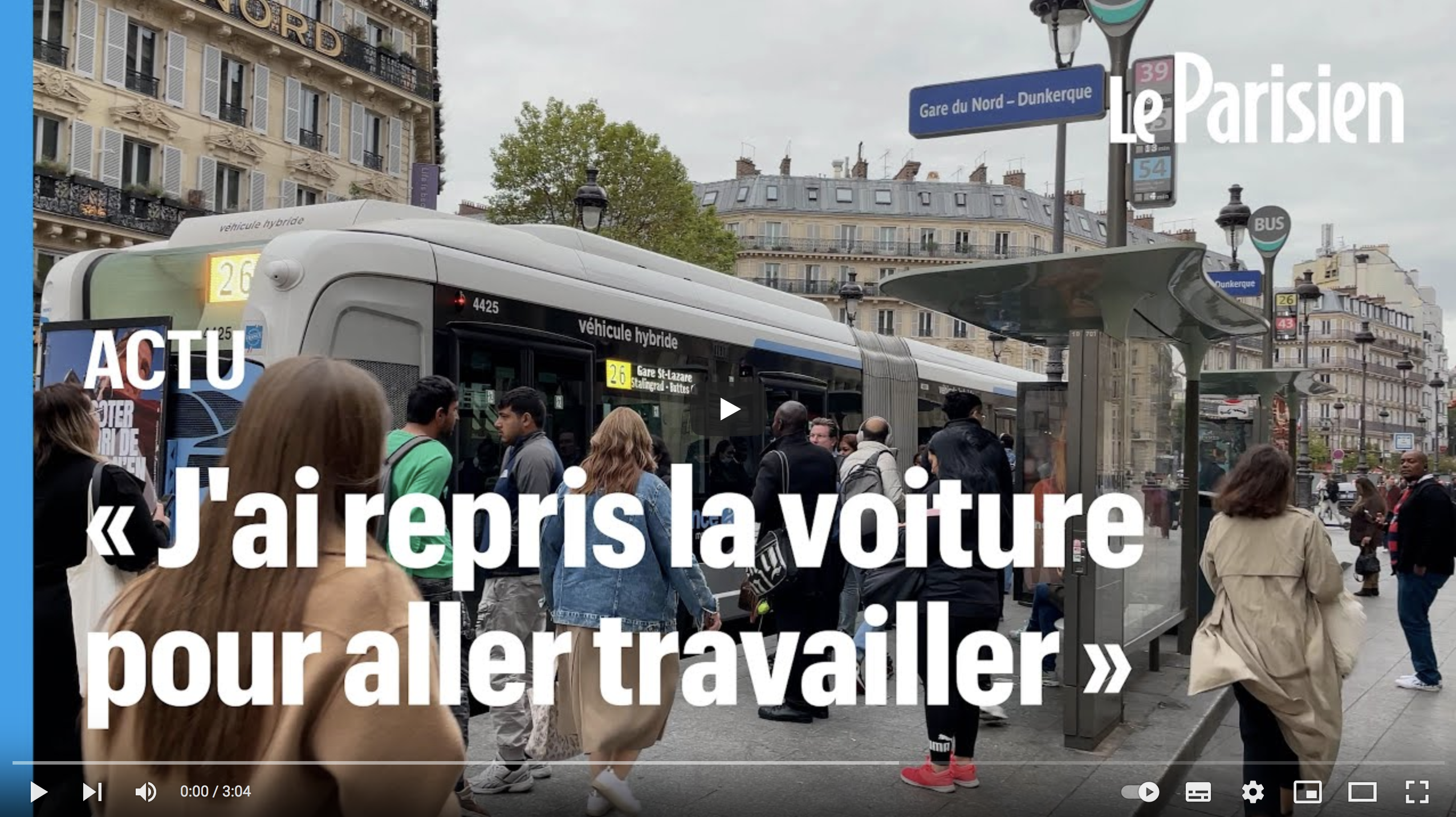 « J’ai dû reprendre la voiture, ça va plus vite que le bus » : la colère gronde à Paris (REPORTAGE)