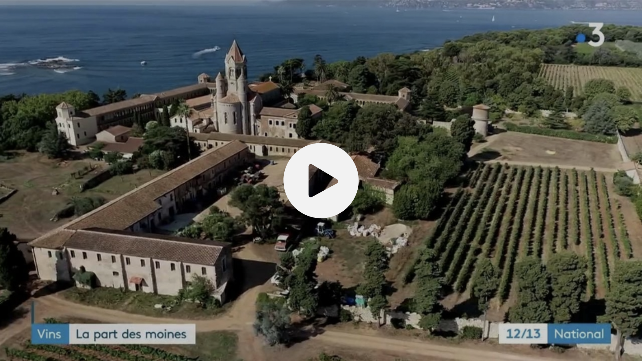 Patrimoine : dans les Alpes-Maritimes, des grands crus en vente pour reconstruire une abbaye (REPORTAGE)
