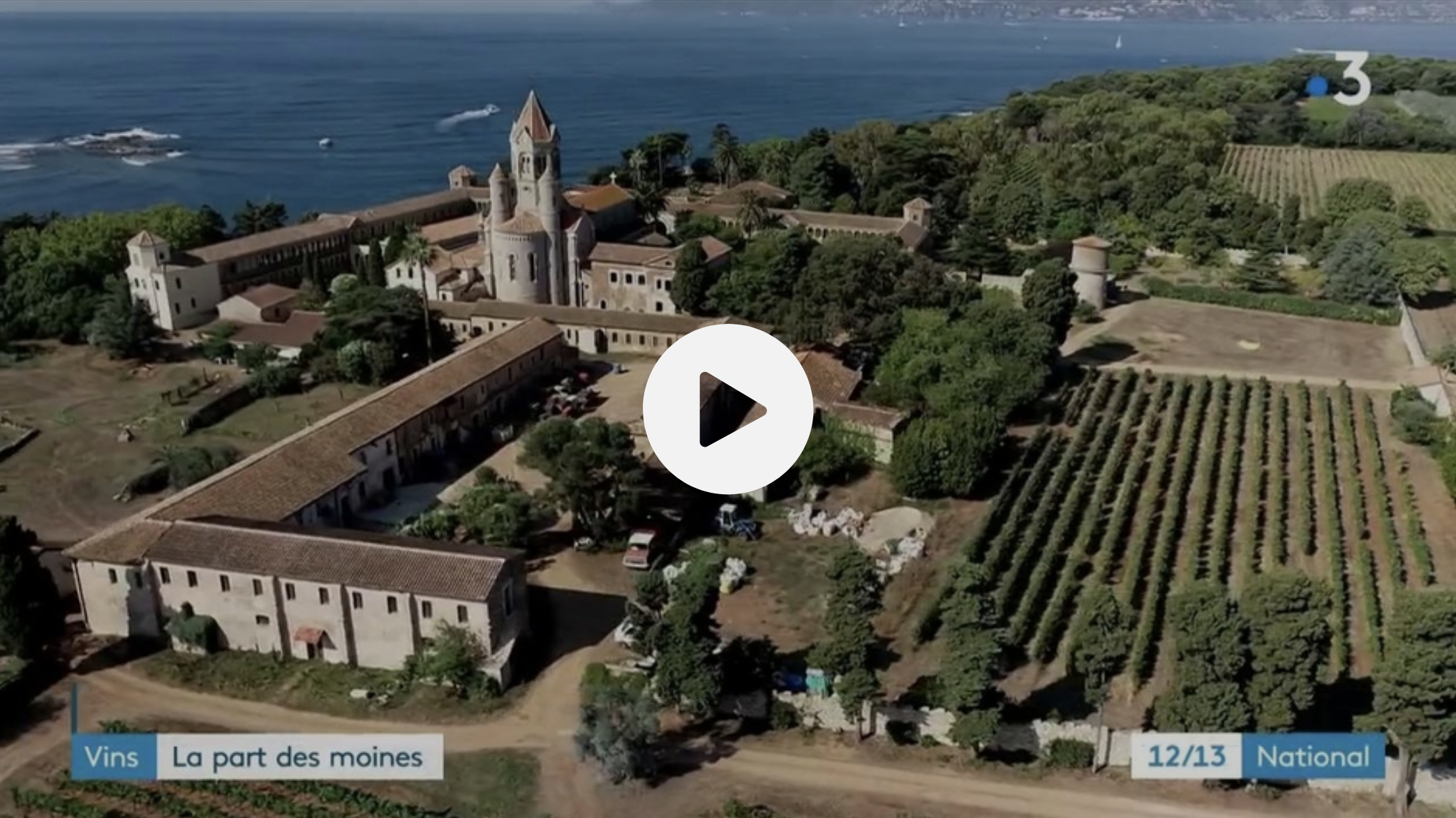 Patrimoine : dans les Alpes-Maritimes, des grands crus en vente pour reconstruire une abbaye (REPORTAGE)