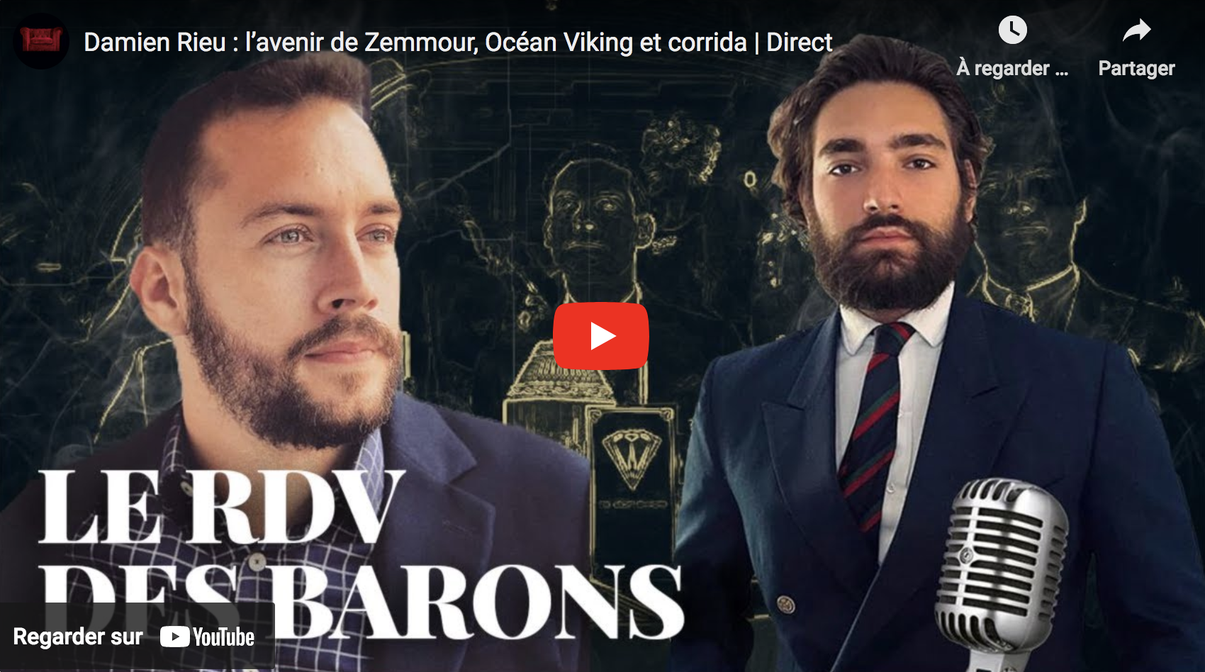 Damien Rieu : l’avenir de Zemmour, Océan Viking et corrida (ENTRETIEN)
