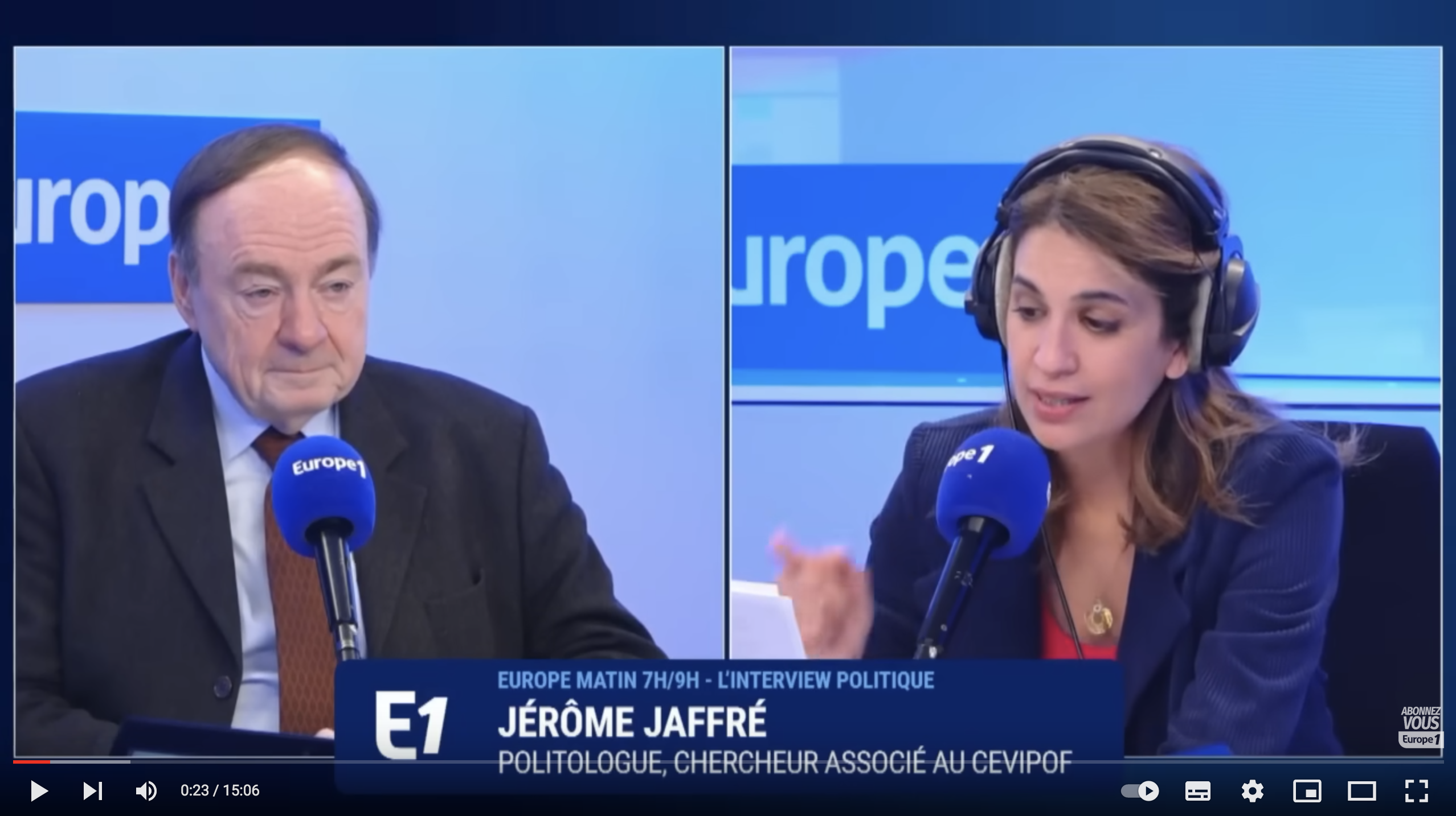 “On a à peu près tout essayé sauf Marine Le Pen, pensent beaucoup de Français” (Jérôme Jaffré)