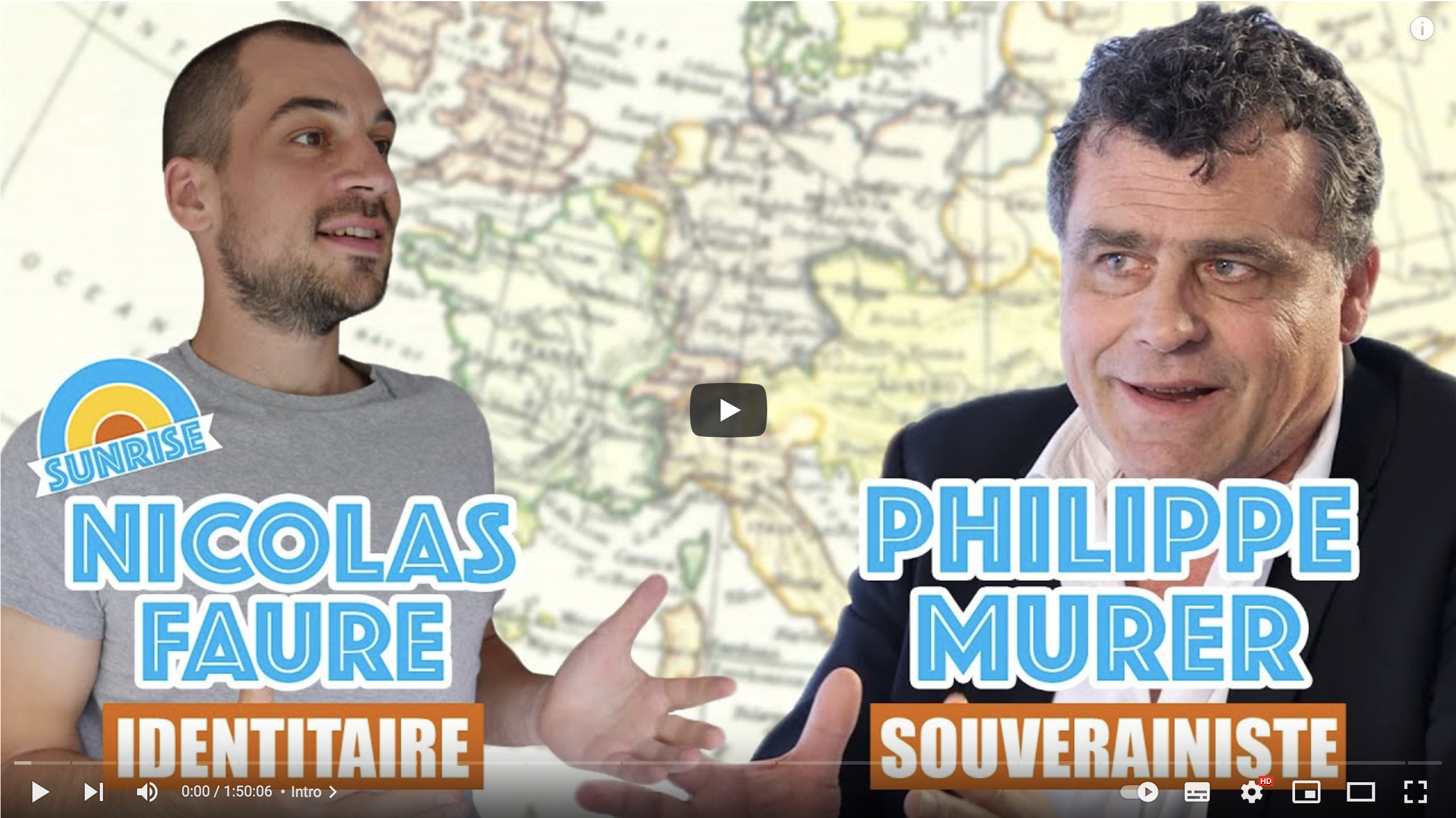 Souverainiste contre identitaire : France ou Europe ? avec Philippe Murer et Nicolas Faure (DÉBAT)