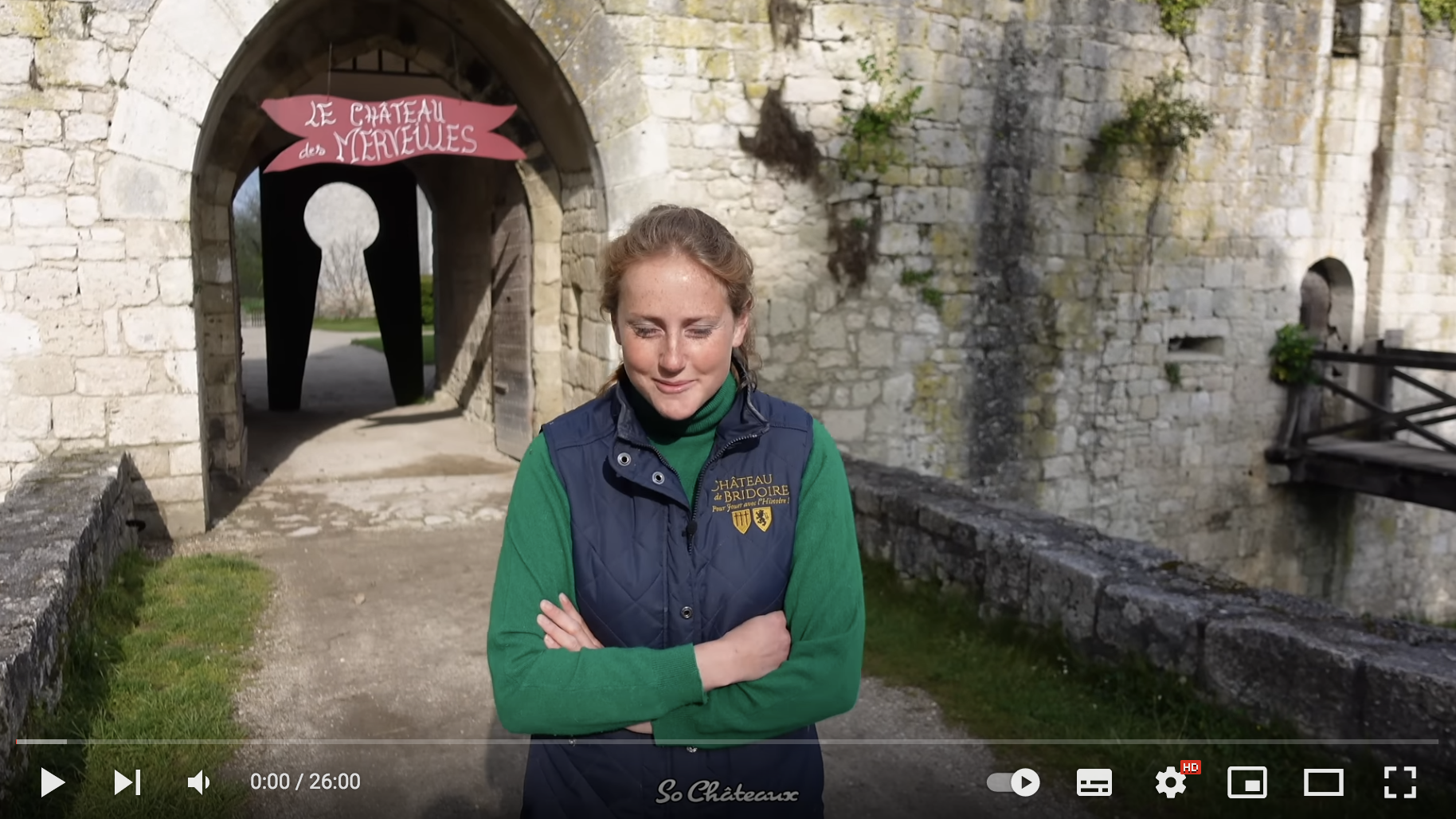 Le château de Bridoire vu par sa jeune propriétaire, Alice Guyot (REPORTAGE)
