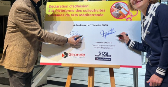 Le département de la Gironde finance SOS Méditerranée pour accélérer l’invasion immigrée de la France