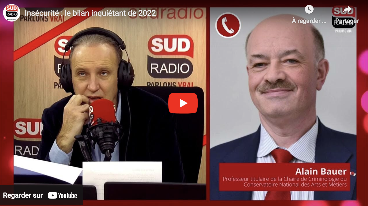 Insécurité : le bilan inquiétant de 2022 (Alain Bauer)