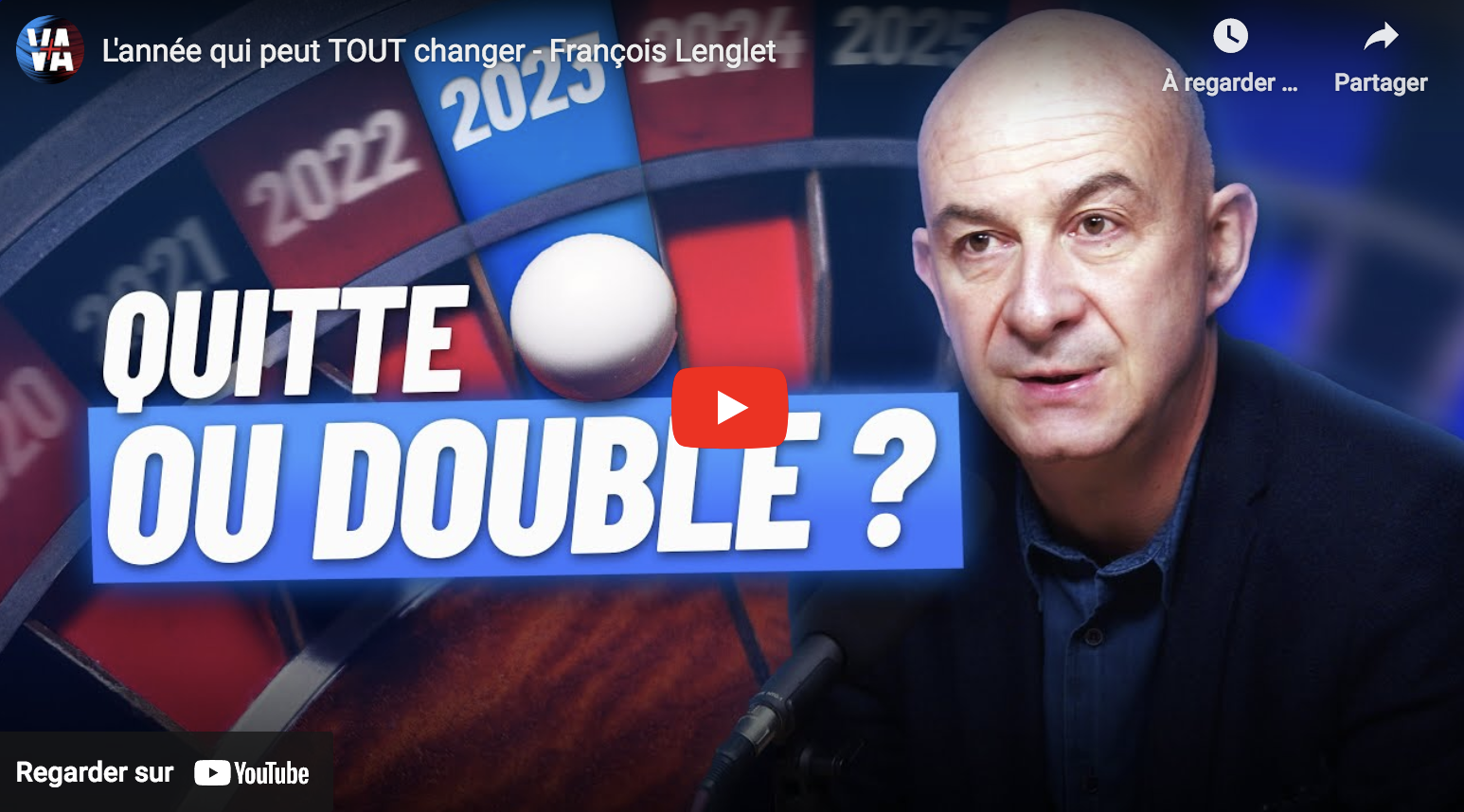 2023 : L’année qui peut TOUT changer (François Lenglet)