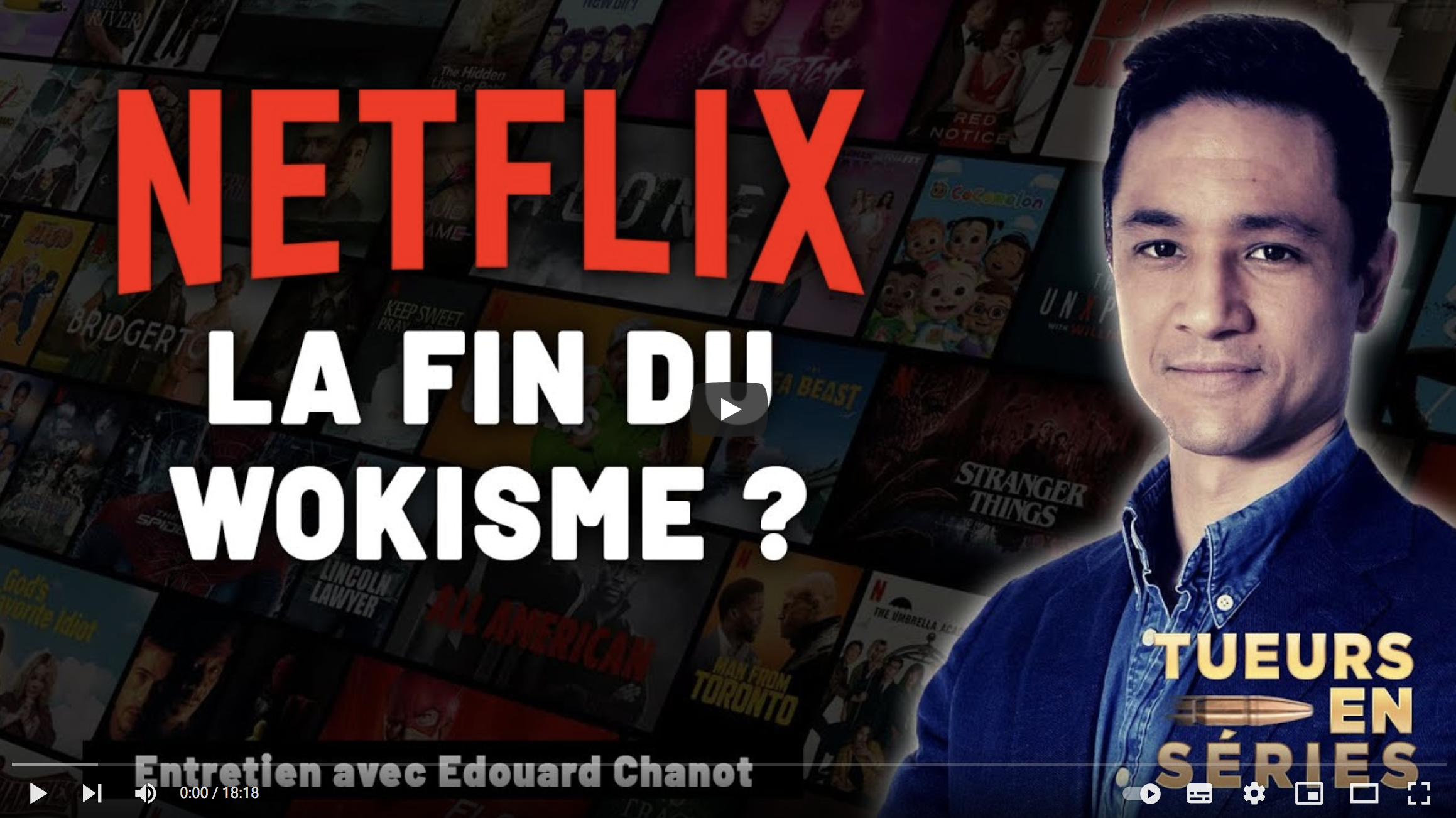 Vers la fin du wokisme sur Netflix ? Entretien avec Édouard Chanot (VIDÉO)