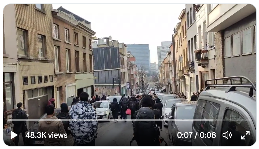 Choquant : Des clandestins qui vivent aux crochets des Belges manifestent en criant « Fuck You Belgium » (VIDÉO)