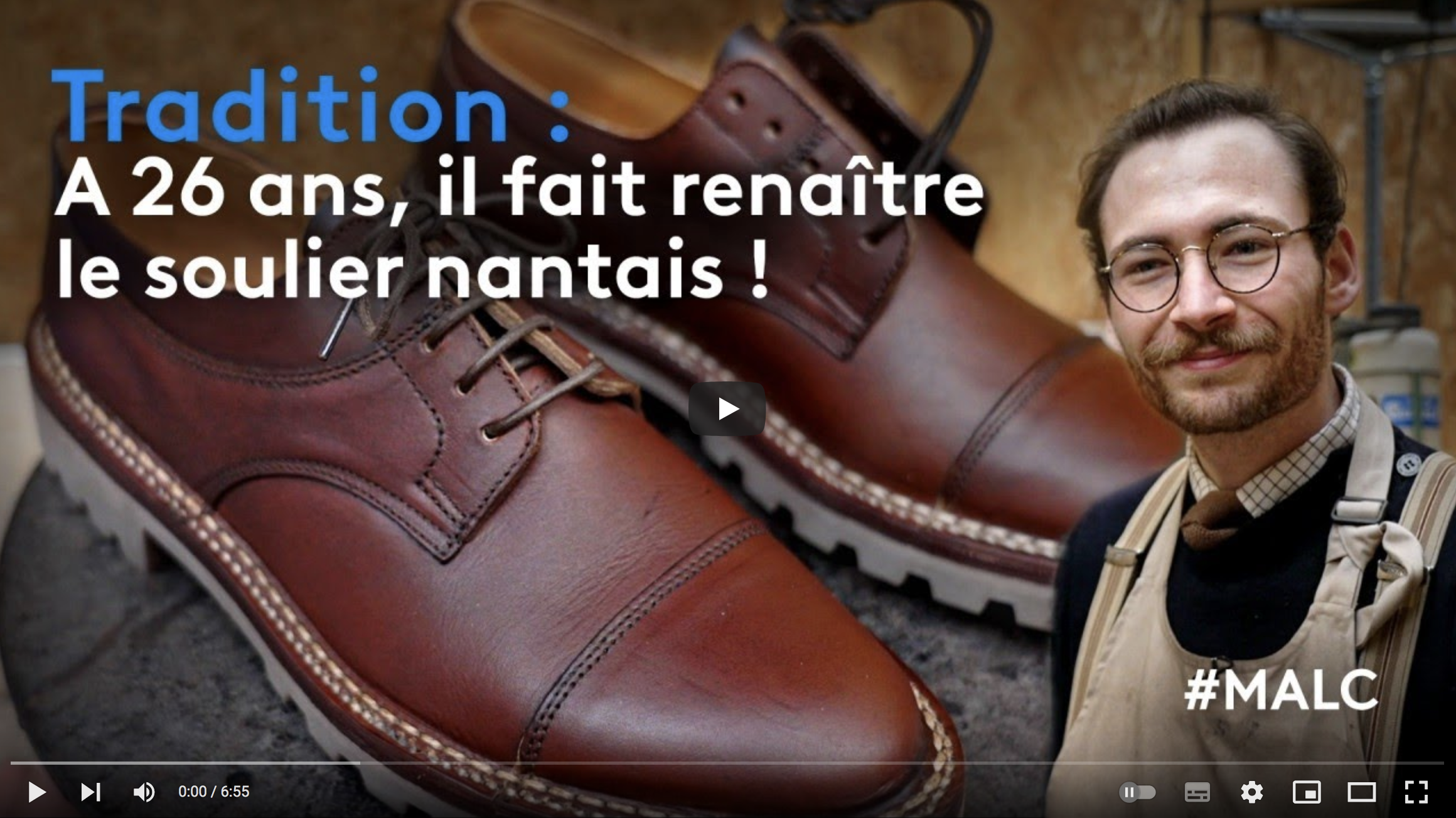 Tradition : À 26 ans, il fait renaître le soulier nantais ! (REPORTAGE)