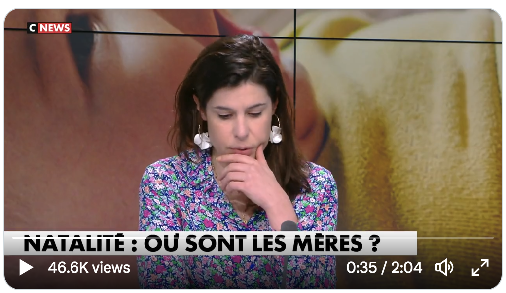 Charlotte d’Ornellas : “Désormais, quand on aborde la démographie et la natalité c’est un dérapage politique” (VIDÉO)