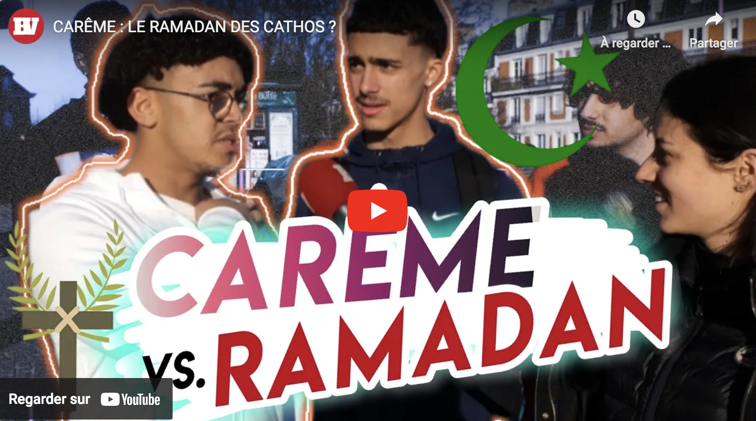 Carême : Le ramadan des cathos ? (MICRO-TROTTOIR)
