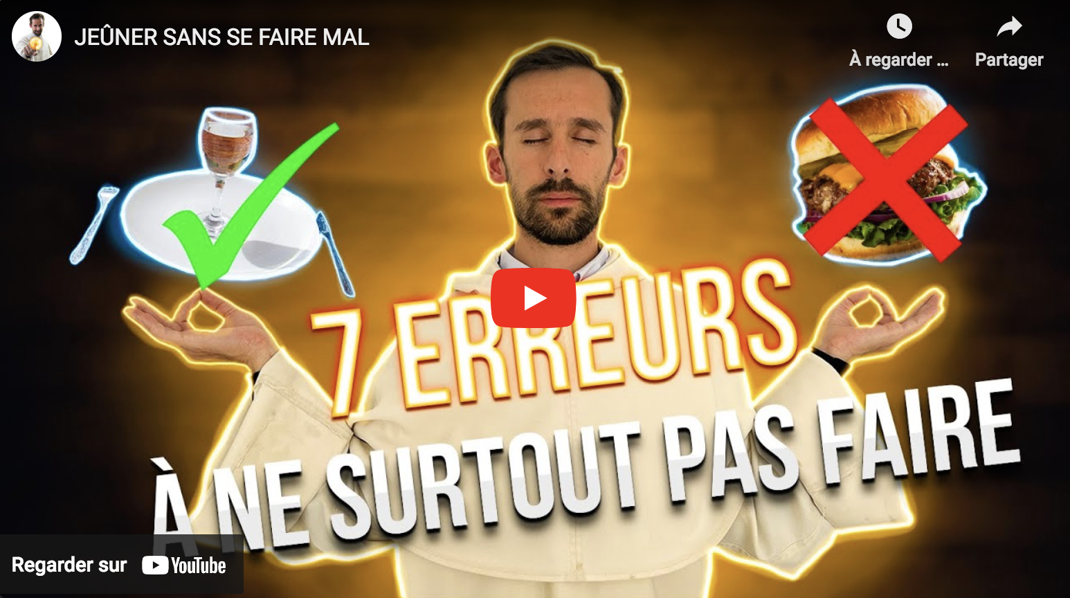 Jeûner sans se faire mal (Frère Paul Adrien)