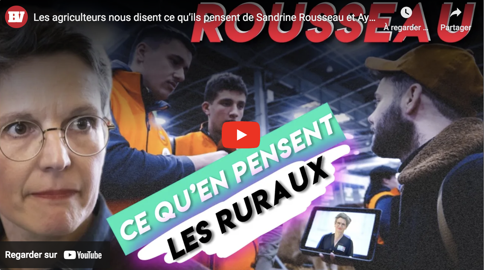 Des agriculteurs nous disent ce qu’ils pensent de Sandrine Rousseau et Aymeric Caron (VIDÉO)