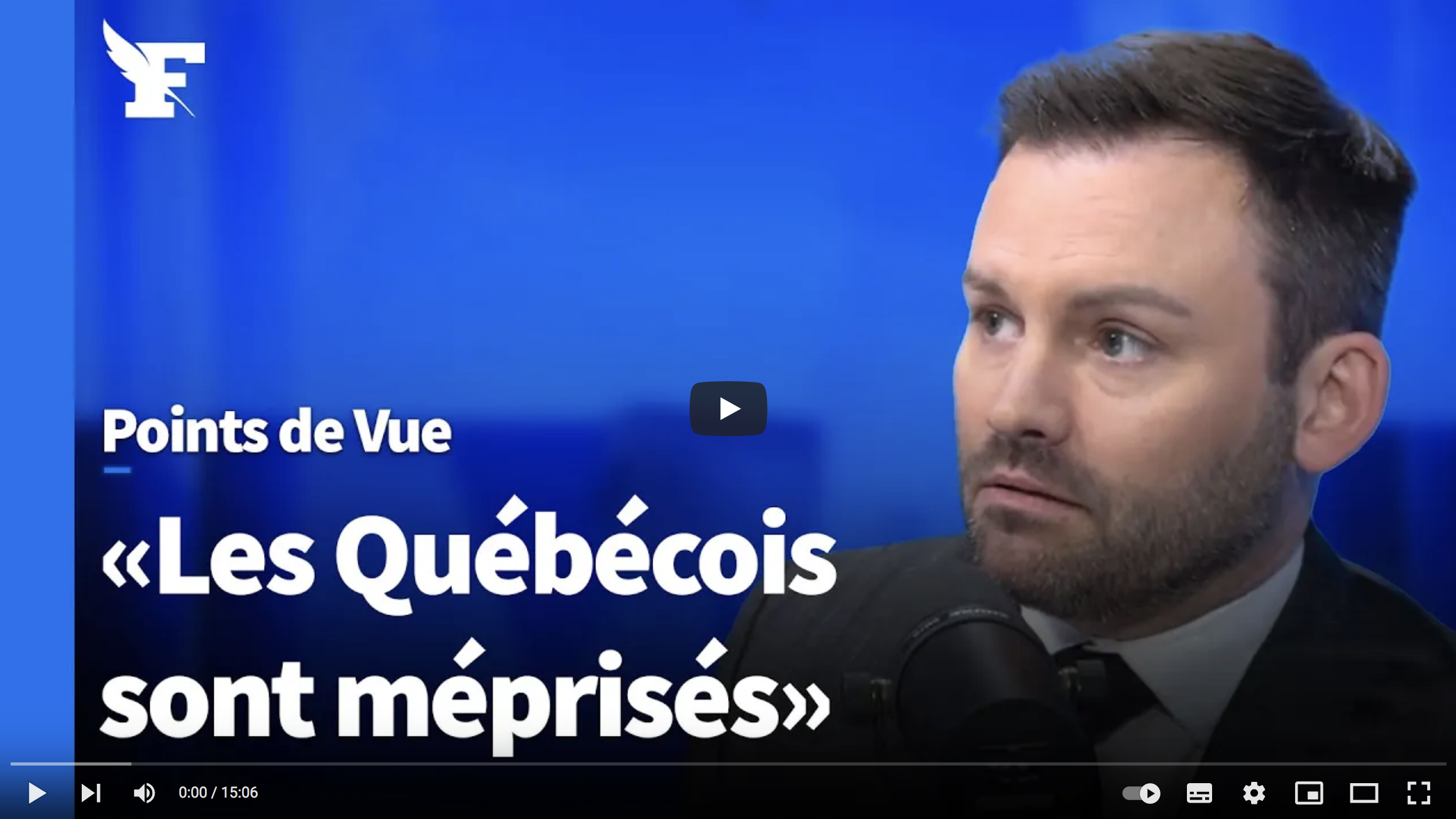 Le chef du Parti Québécois : « La France n’a pas à se soumettre à l’impérialisme anglophone » (VIDÉO)