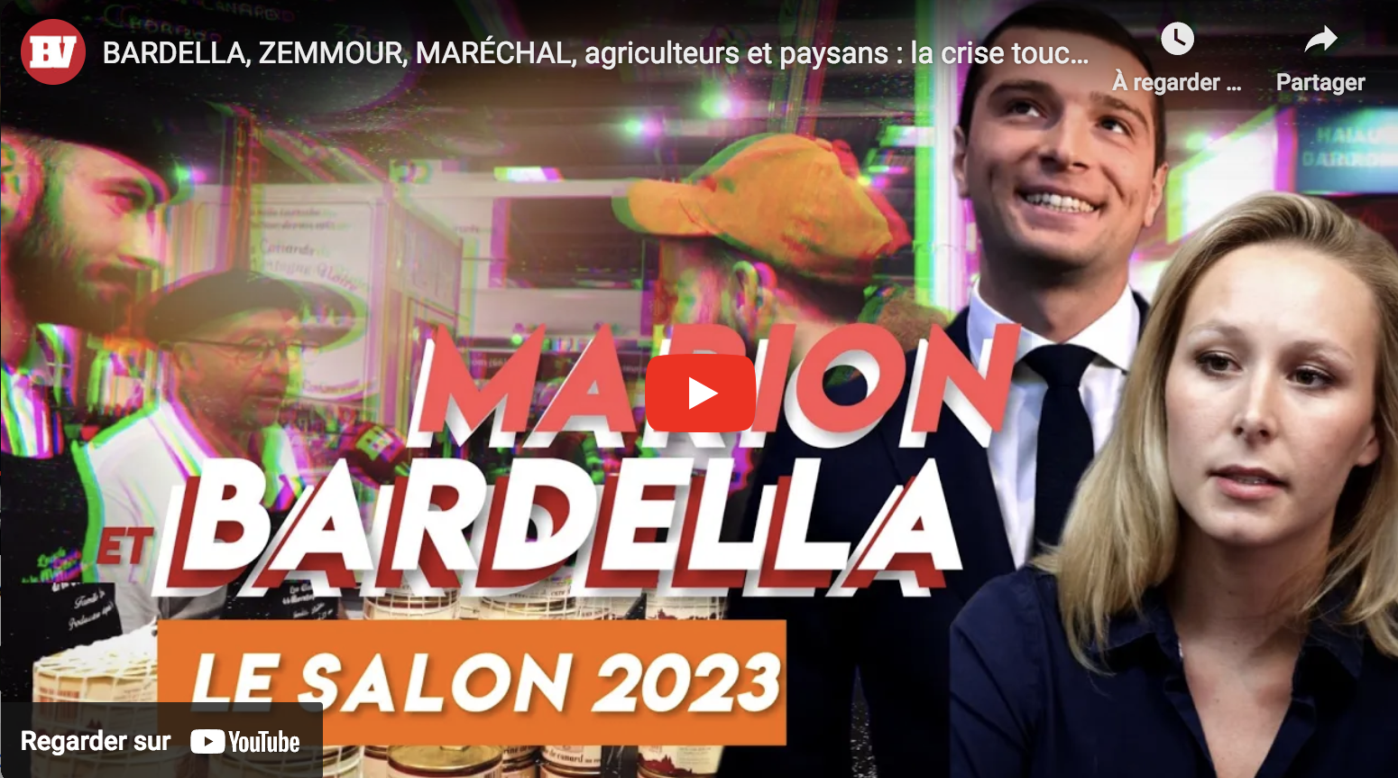 Jordan Bardella, Éric Zemmour, Marion Maréchal, agriculteurs et paysans : la crise touche-t-elle le monde rural ? (REPORTAGE)