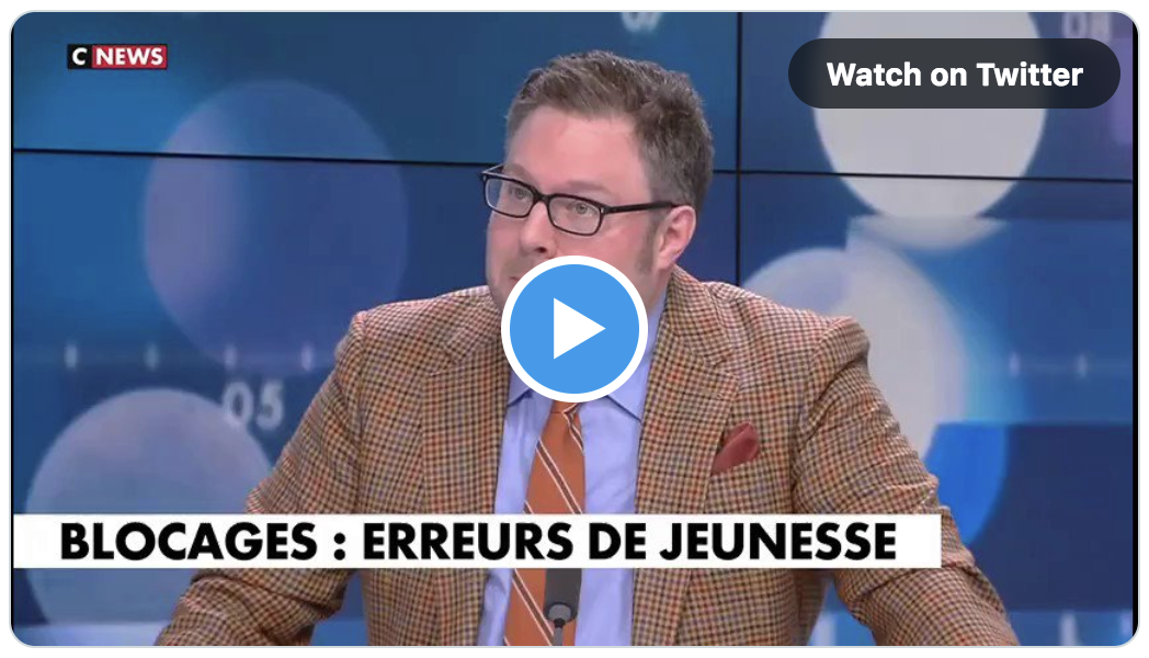 Mathieu Bock-Côté : « Éric Zemmour a fondé son réseau de Parents Vigilants pour signaler l’endoctrinement de la jeune génération. C’est intéressant car cela crée un contre-pouvoir inattendu. » (VIDÉO)