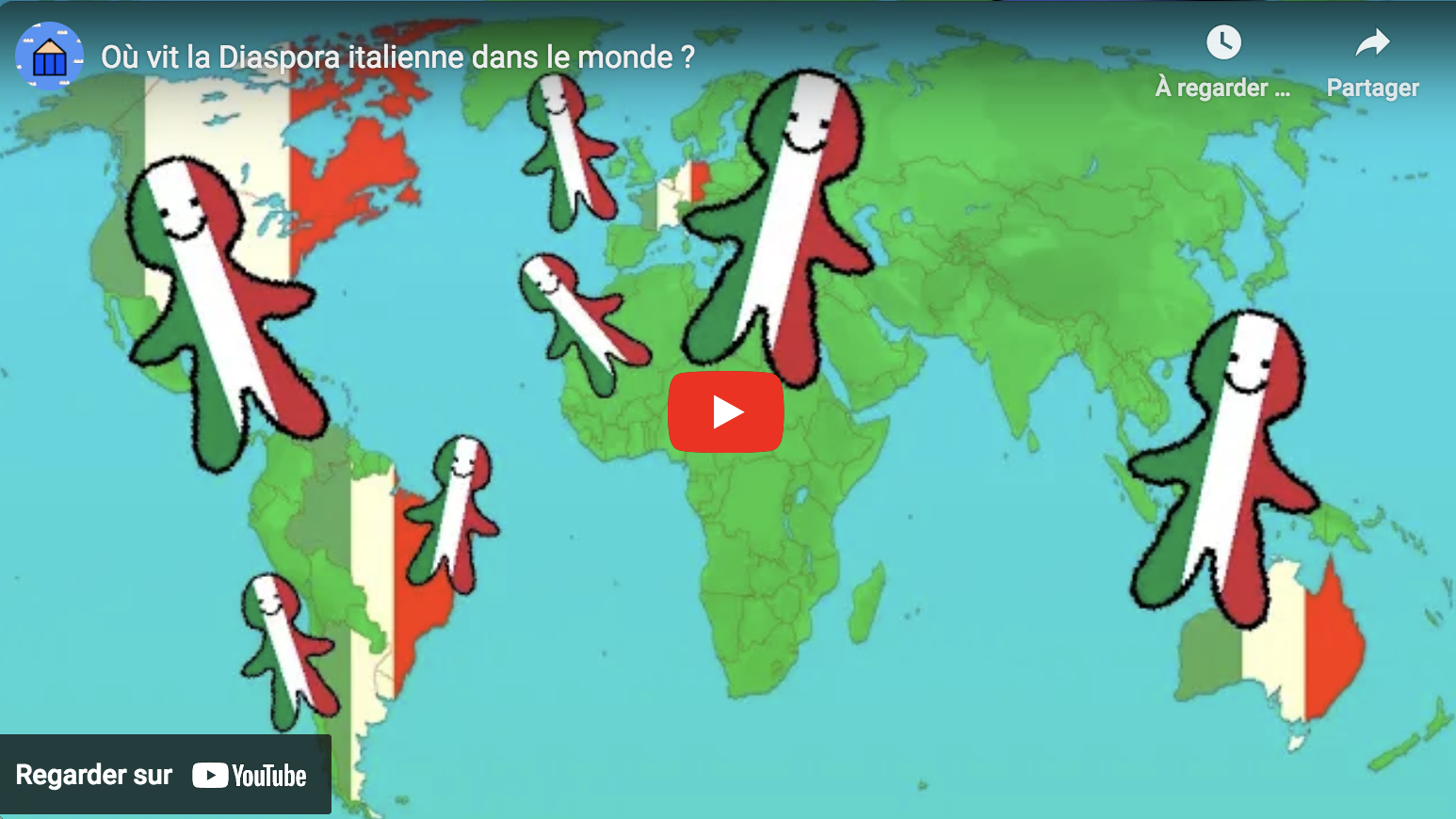 Où vit la diaspora italienne dans le monde ?