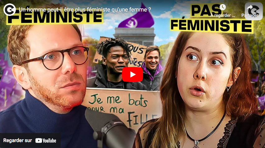 Le féministe Maxime Ruszniewski VS la non-féministe Amélie Menu (DÉBAT)