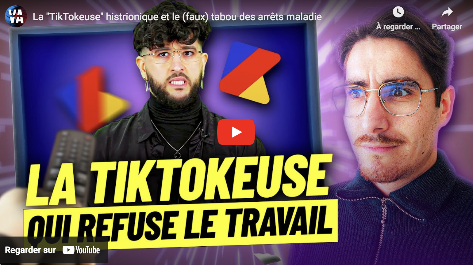 La “TikTokeuse” histrionique et le (faux) tabou des arrêts maladie (VIDÉO)
