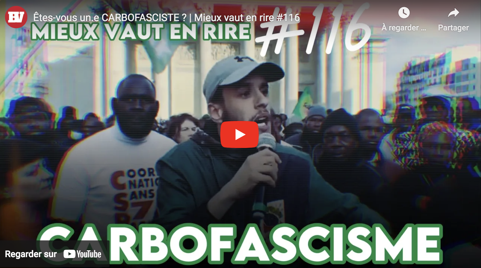Et vous, êtes-vous un.e CARBOFASCISTE ? (VIDÉO)