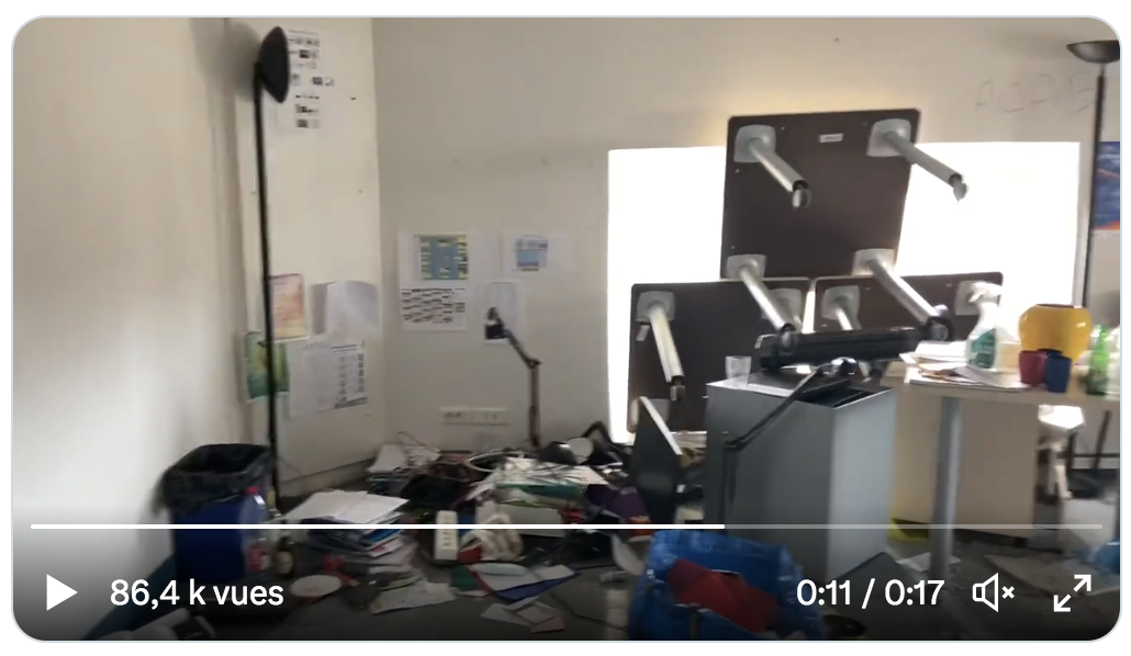 Université de Bordeaux : Quand vos impôts servent de défouloir aux étudiants gauchistes attardés… (VIDÉO)