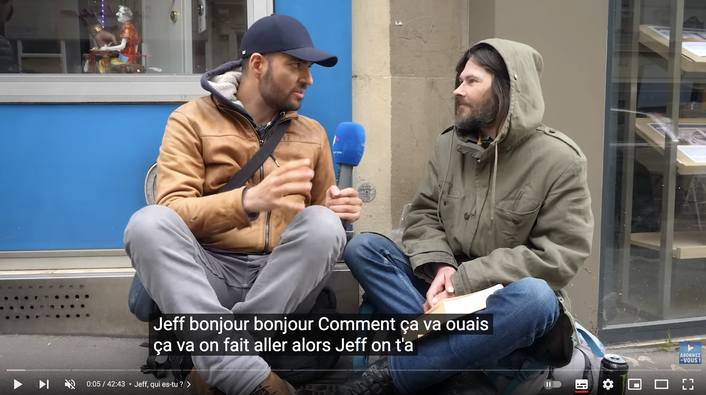 Entretien avec Jeff, SDF français (VIDÉO)