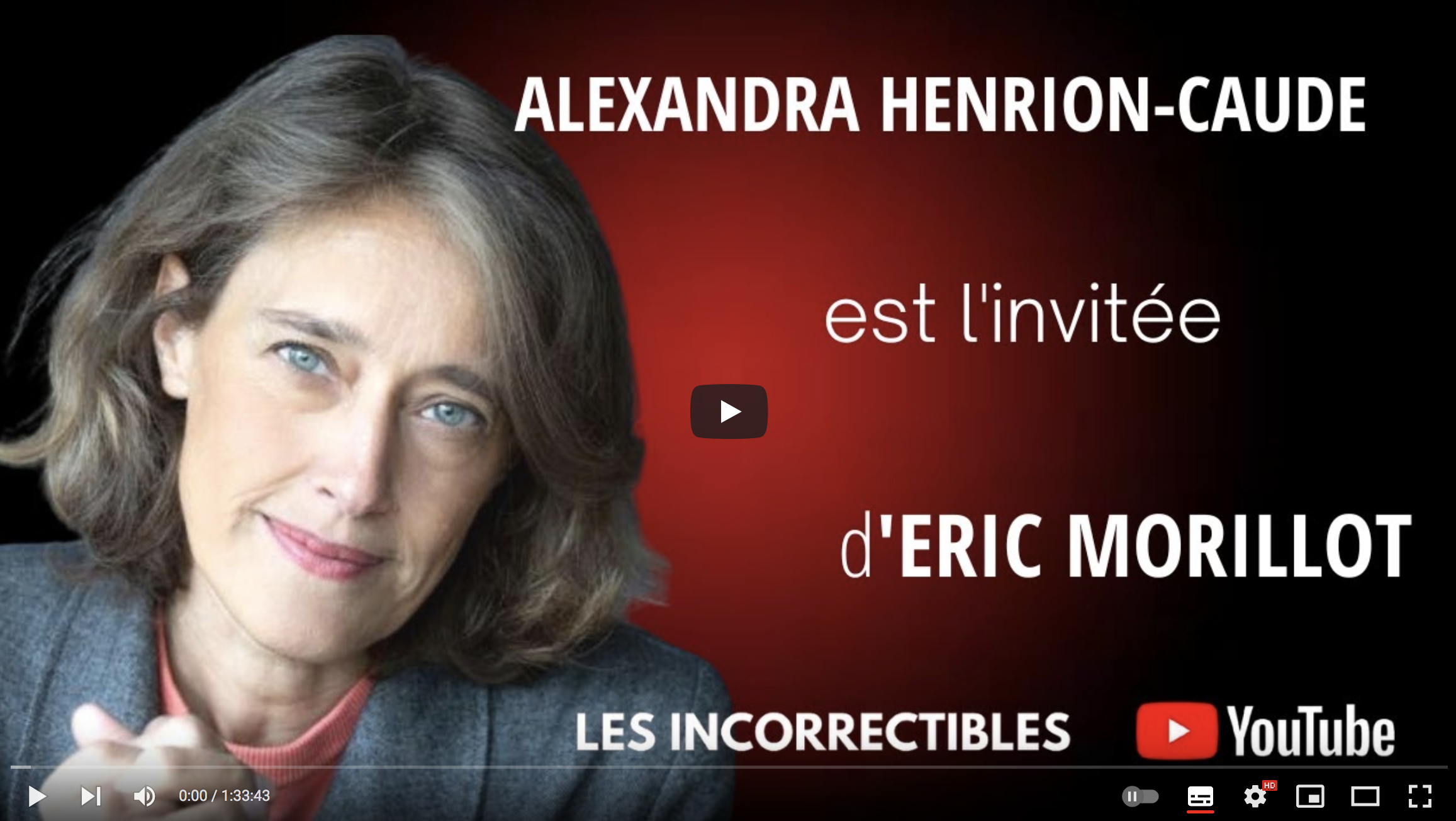 Alexandra Henrion-Caude : “Vous savez ce qui dérange chez moi ? Ma liberté !” (VIDÉO)