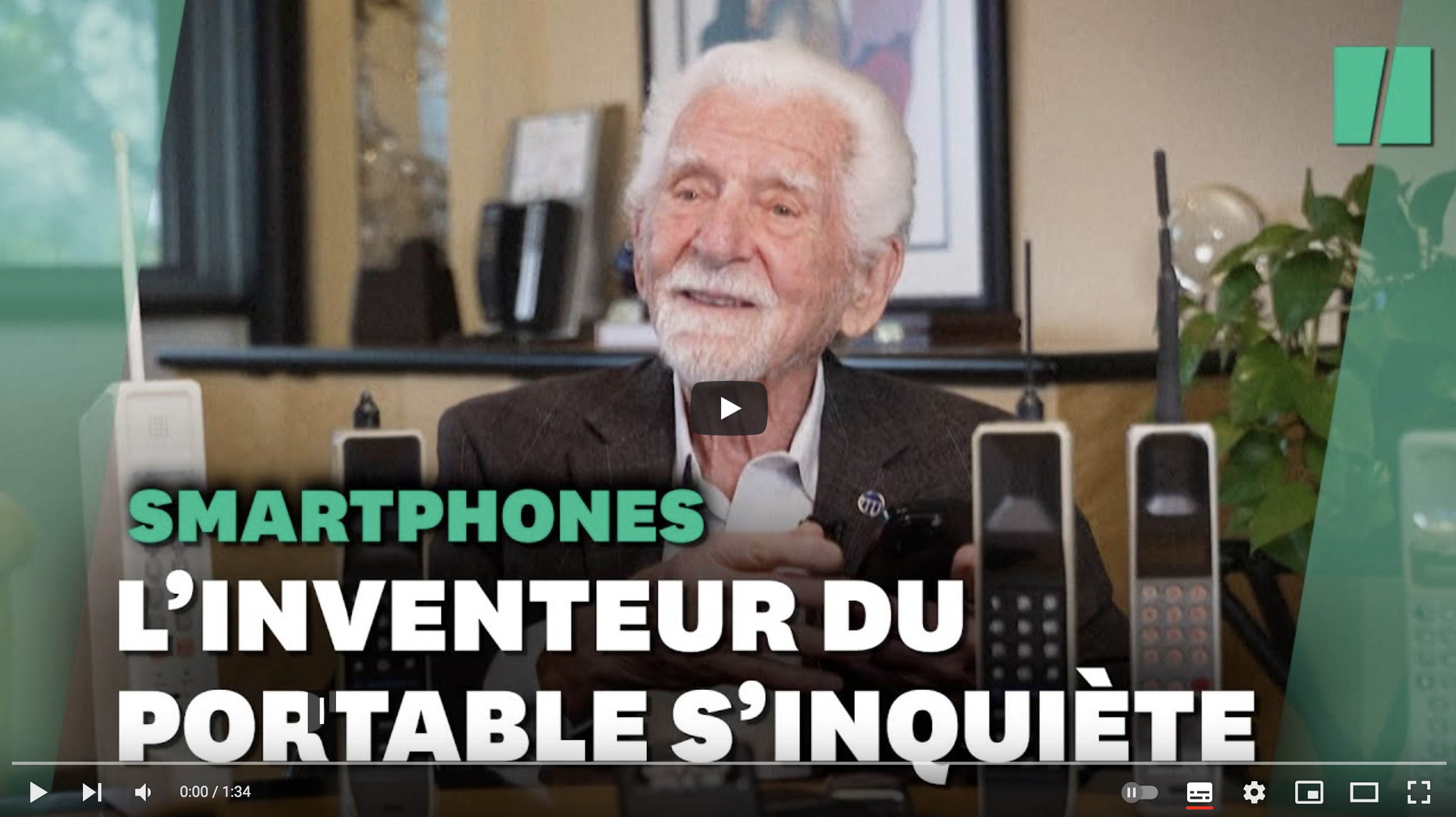 L’inventeur du téléphone portable est « dévasté » de voir l’addiction aux smartphones (VIDÉO)