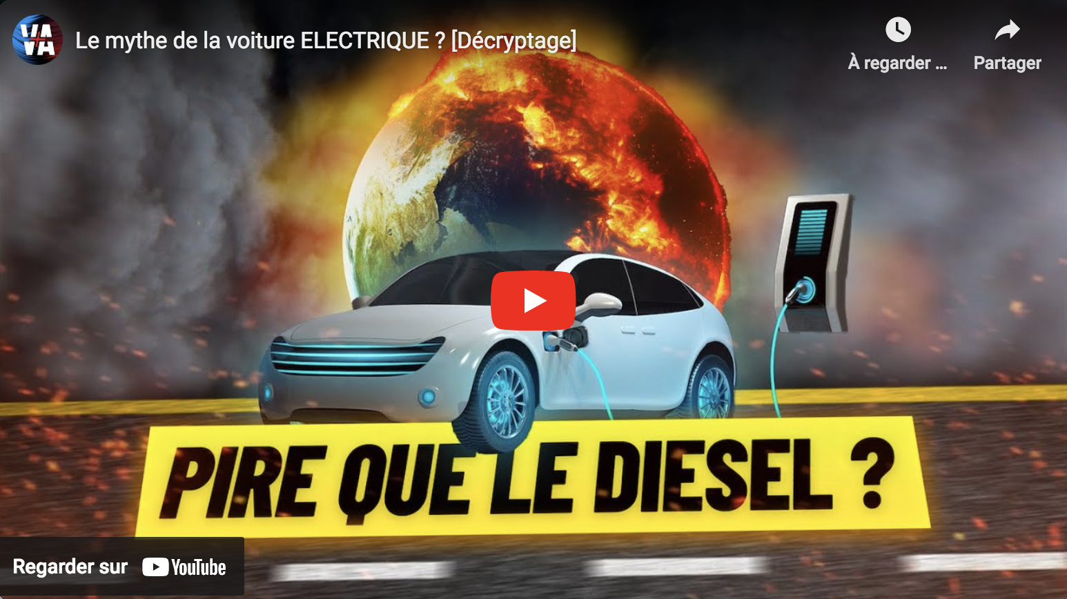 Le mythe de la voiture électrique