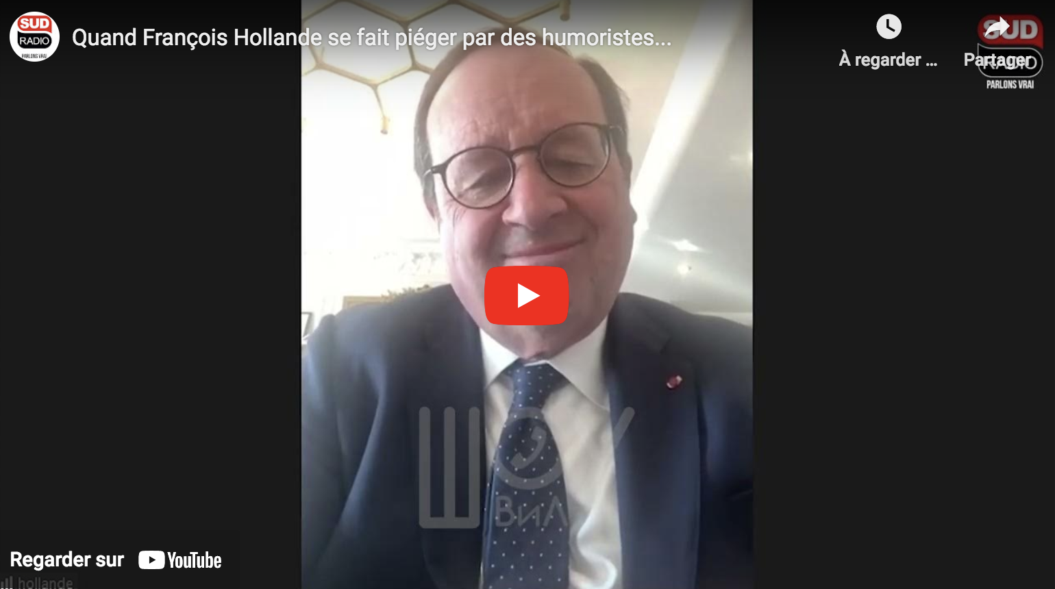 Quand François Hollande se fait piéger par des humoristes… (VIDÉO)