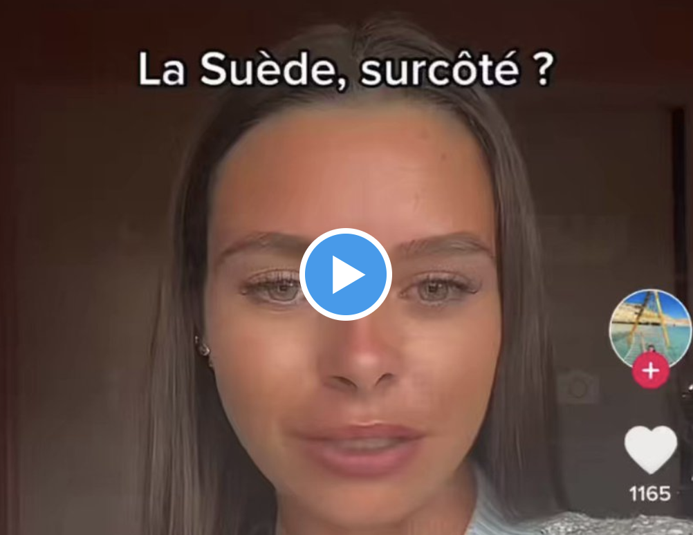 Une jeune Suédoise confirme que son pays est devenu un coupe-gorge… Devinez pourquoi ! (VIDÉO)