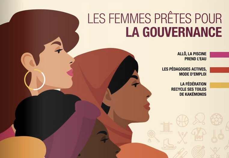 La Une du dernier magazine de la Fédération sportive et culturelle de France regroupant 1600 associations de paroisses catholiques, va vous surprendre…