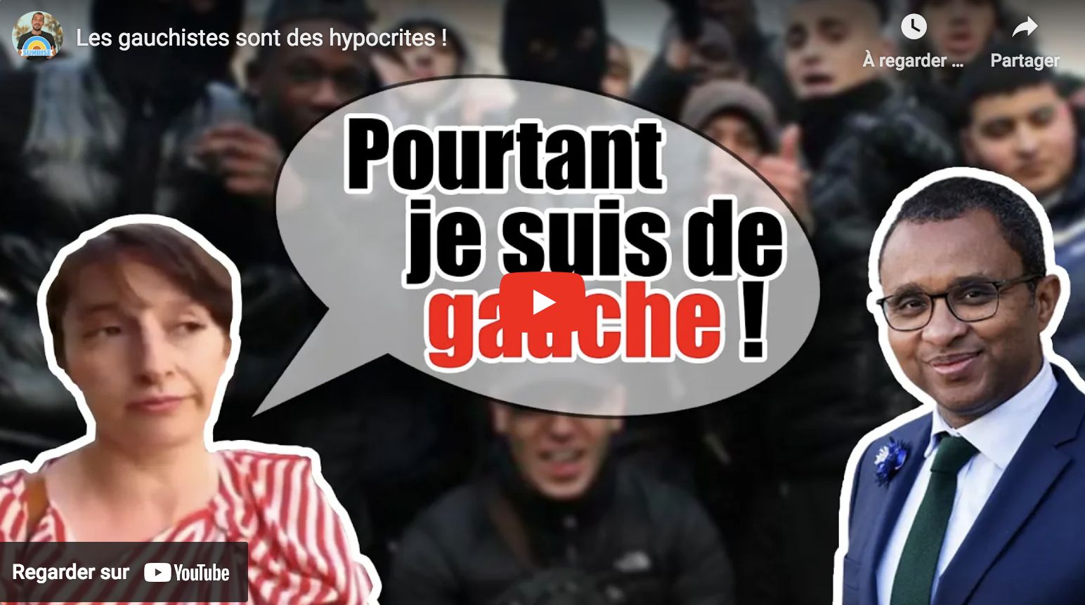Les gauchistes sont des hypocrites ! (Nicolas Faure)