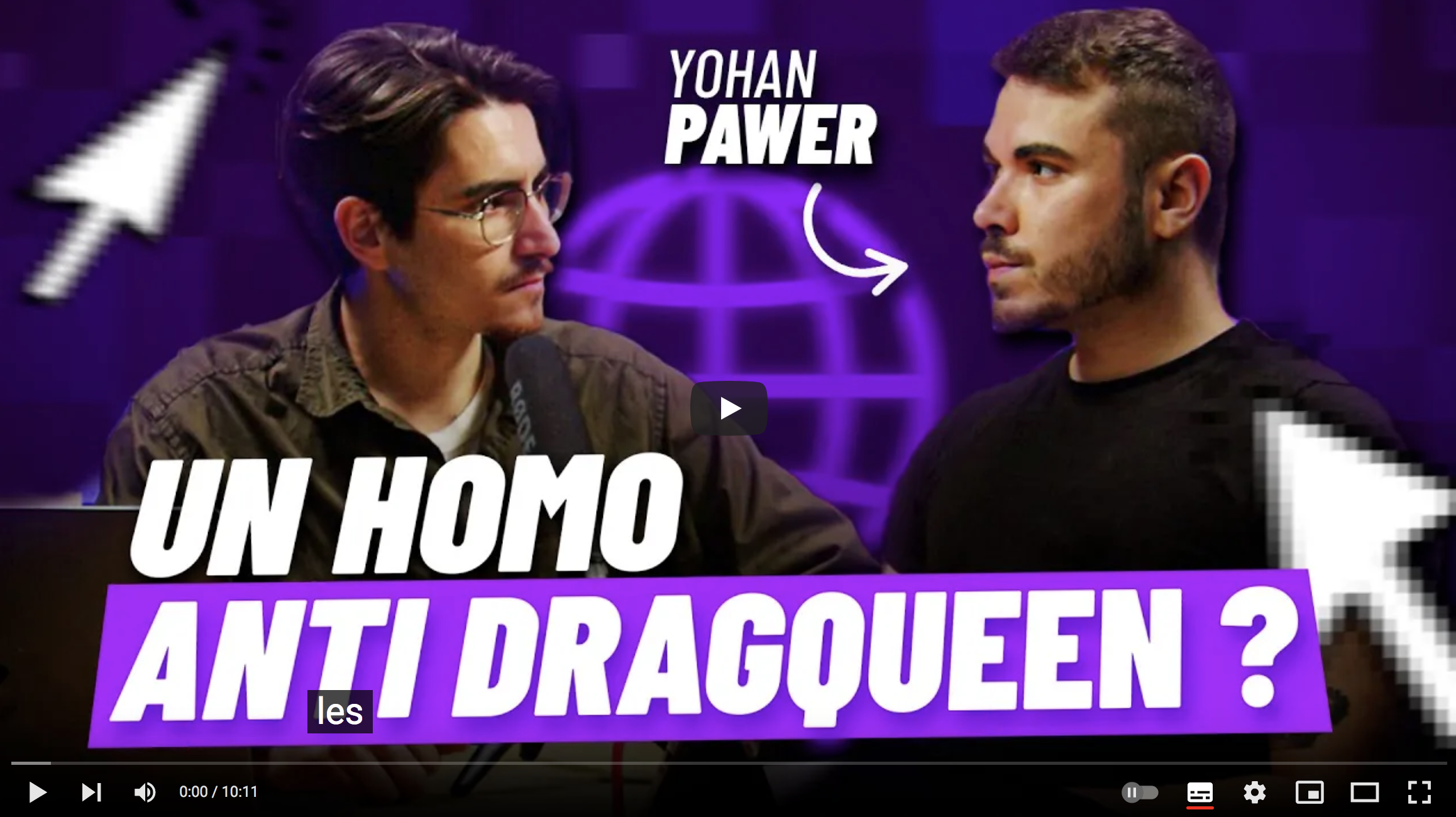 Il s’oppose aux shows de drag-queens pour enfants : rencontre avec Yohan Pawer (VIDÉO)