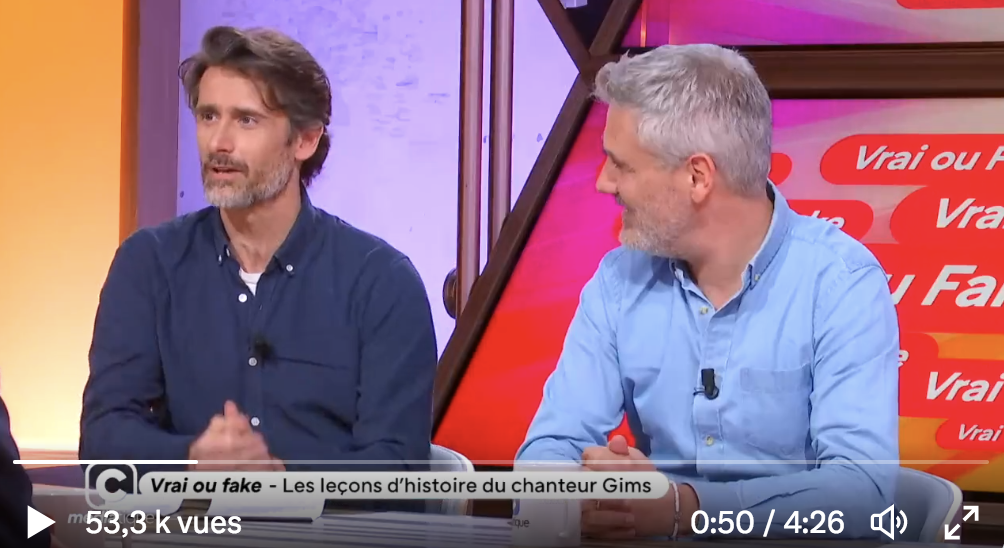 Le service public et le fact-checker Julien Pain se servent des délires du rappeur Maître Gims pour faire avancer un discours wokiste sur le rôle (imaginaire) des Africains dans le peuplement et l’histoire de l’Europe… (VIDÉO)