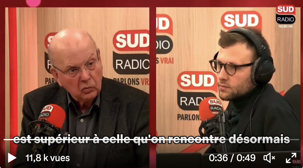 Le prochain réservoir de voix de Marine Le Pen ou d’Éric Zemmour est l’électorat macroniste (Patrick Buisson)