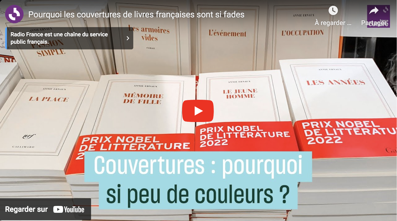 Pourquoi les couvertures de livres françaises sont si fades