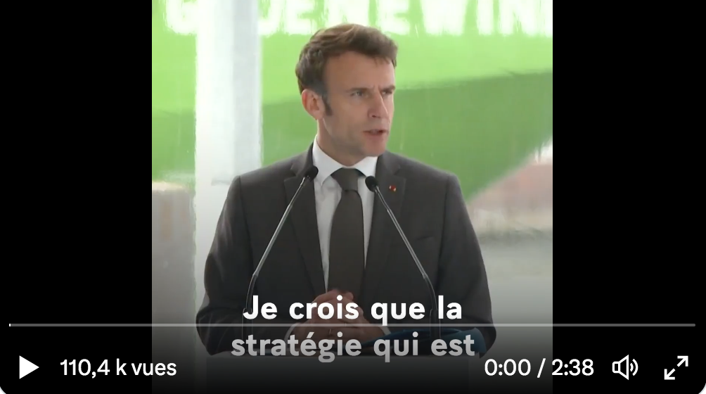 Emmanuel Macron à Ostende : le baratineur qui coule le pays (VIDÉO)