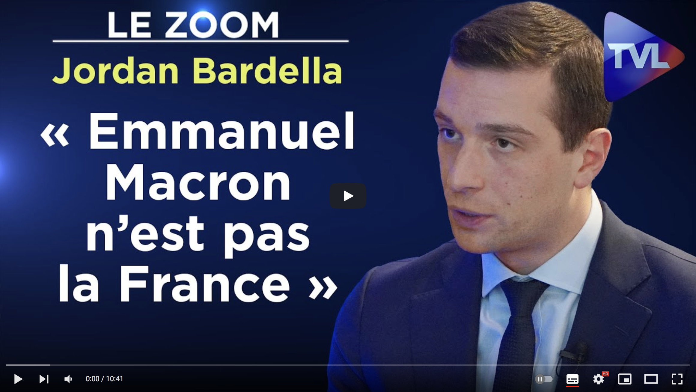 Jordan Bardella : « Emmanuel Macron n’est pas la France » (ENTRETIEN)