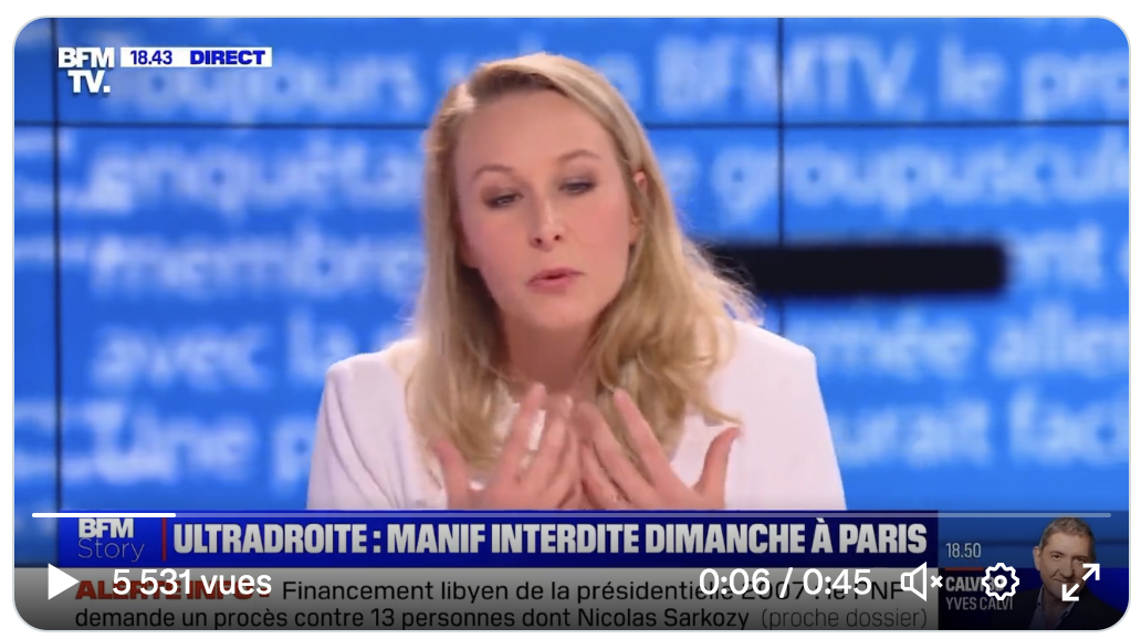 Marion Maréchal rappelle que l’actualité ne se résume (malheureusement) pas aux casseroles des opposants à la réforme des retraites (VIDÉO)