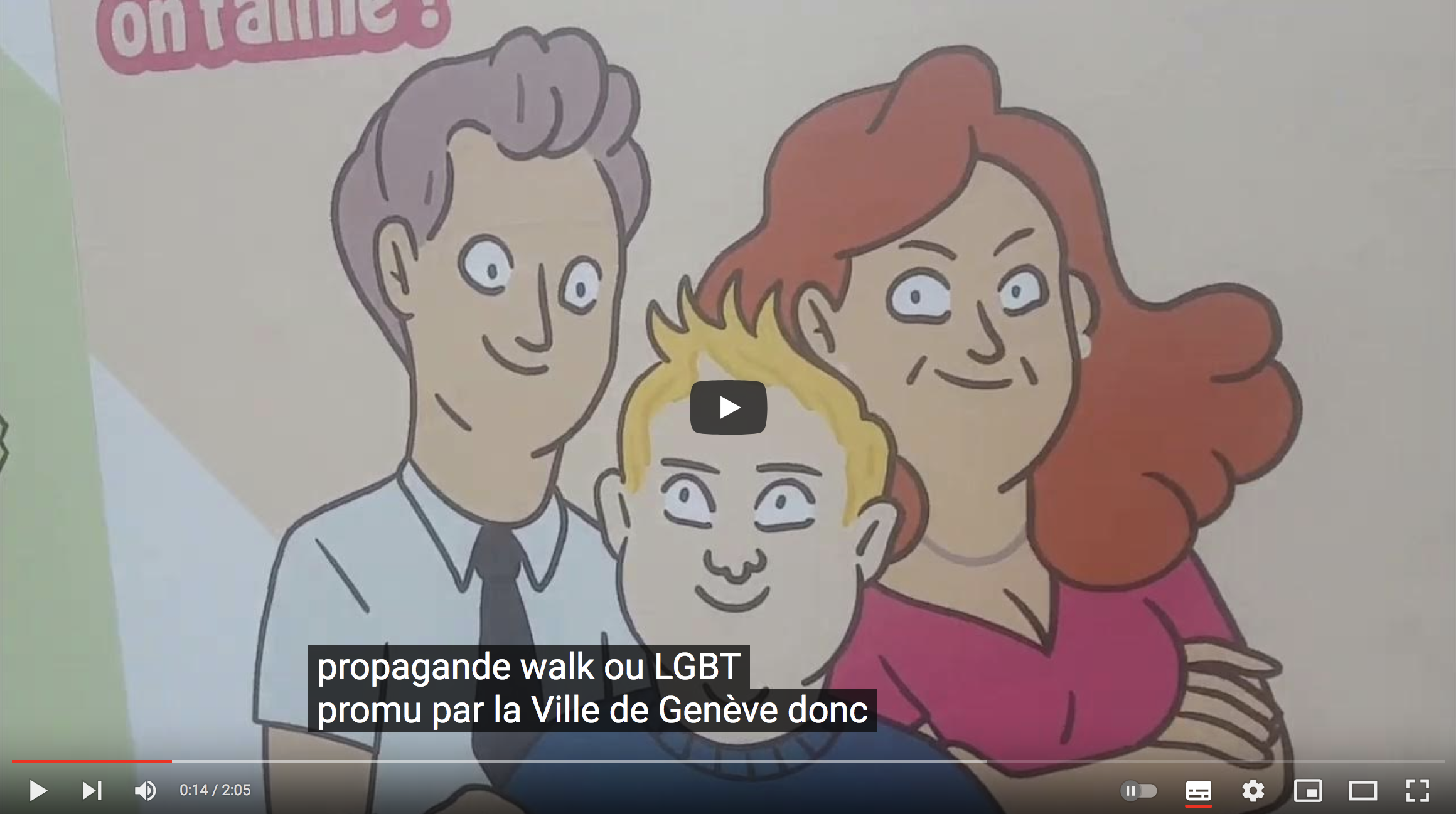 Propagande LGBT à Genève (REPORTAGE)