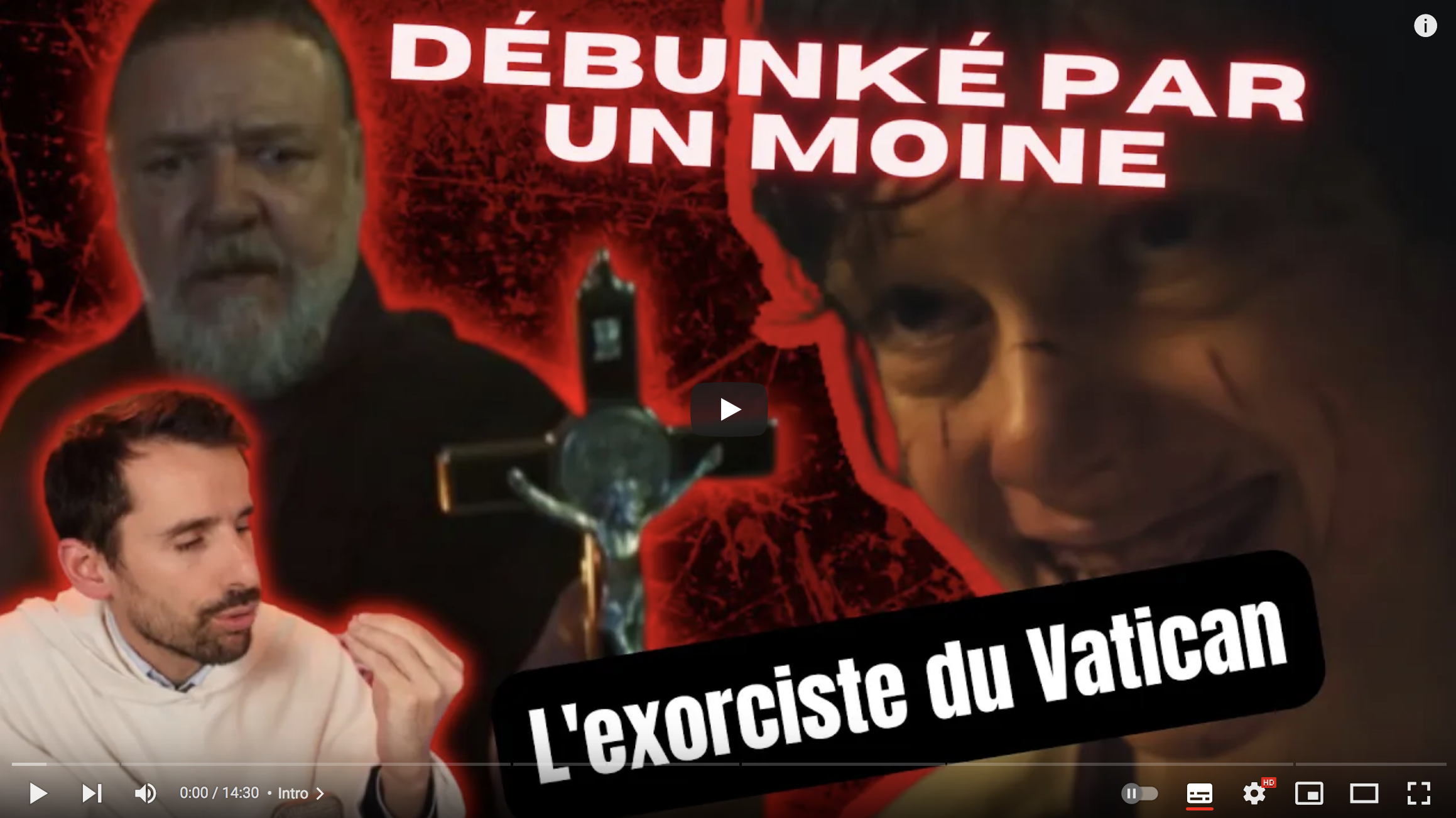 L’exorciste du Vatican : Amorth VS Russel Crowe (Frère Paul Adrien)