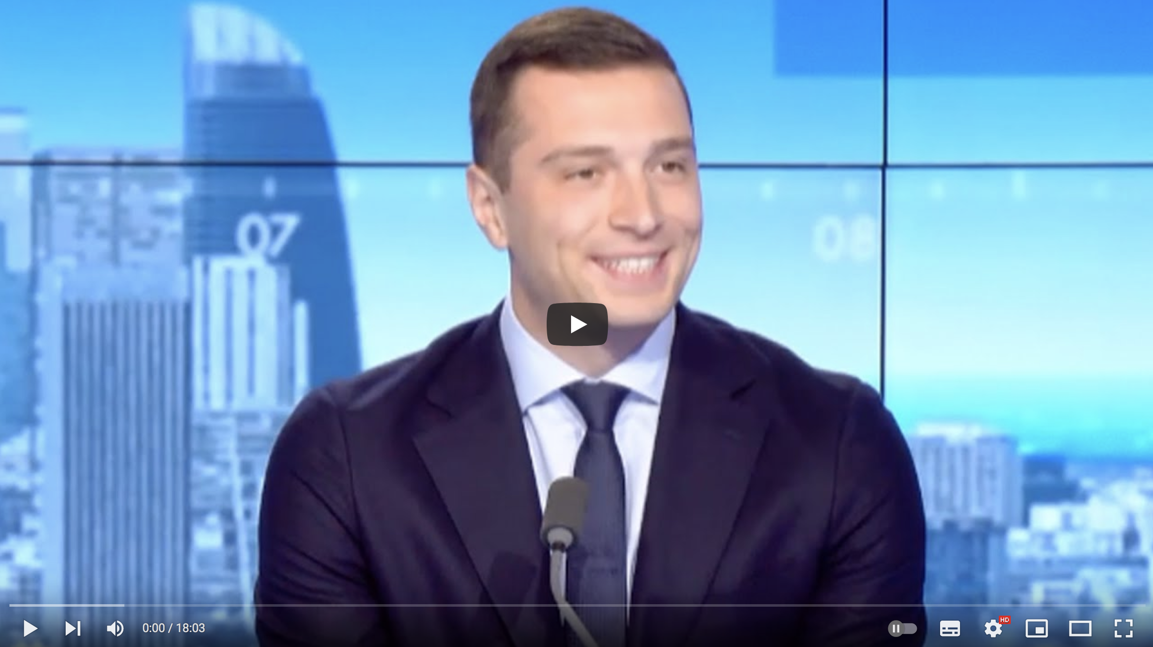 Jordan Bardella sur l’immigration : “La France n’est pas un hôtel, ni un guichet social” (VIDÉO)