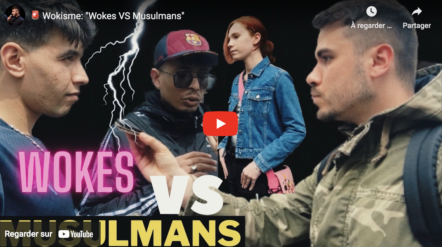Wokes VS musulmans (MICRO-TROTTOIR)