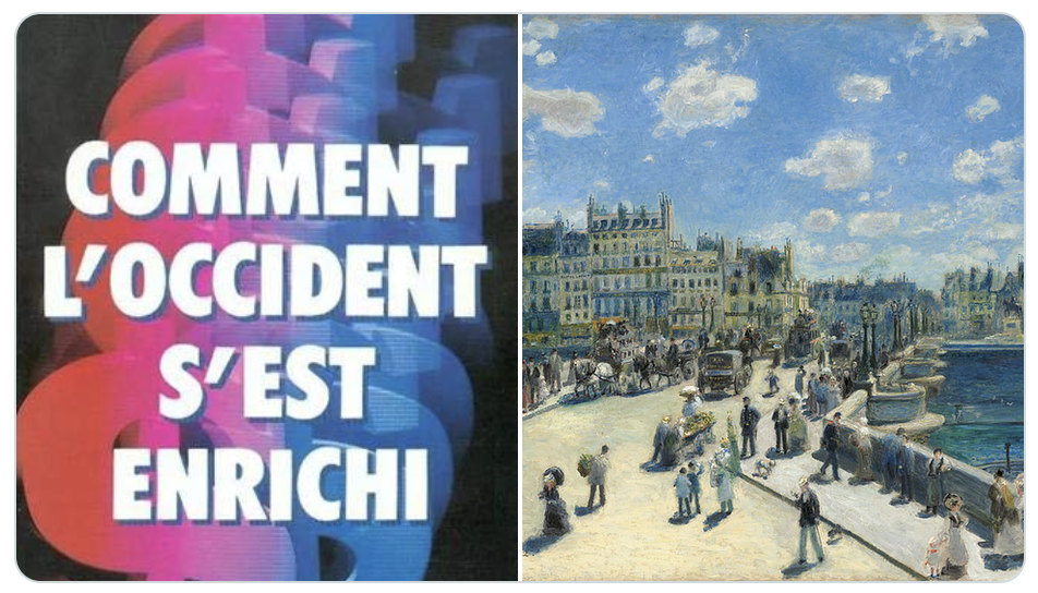 “Comment l’Occident s’est enrichi” : rien à voir avec la chance ou la colonisation !