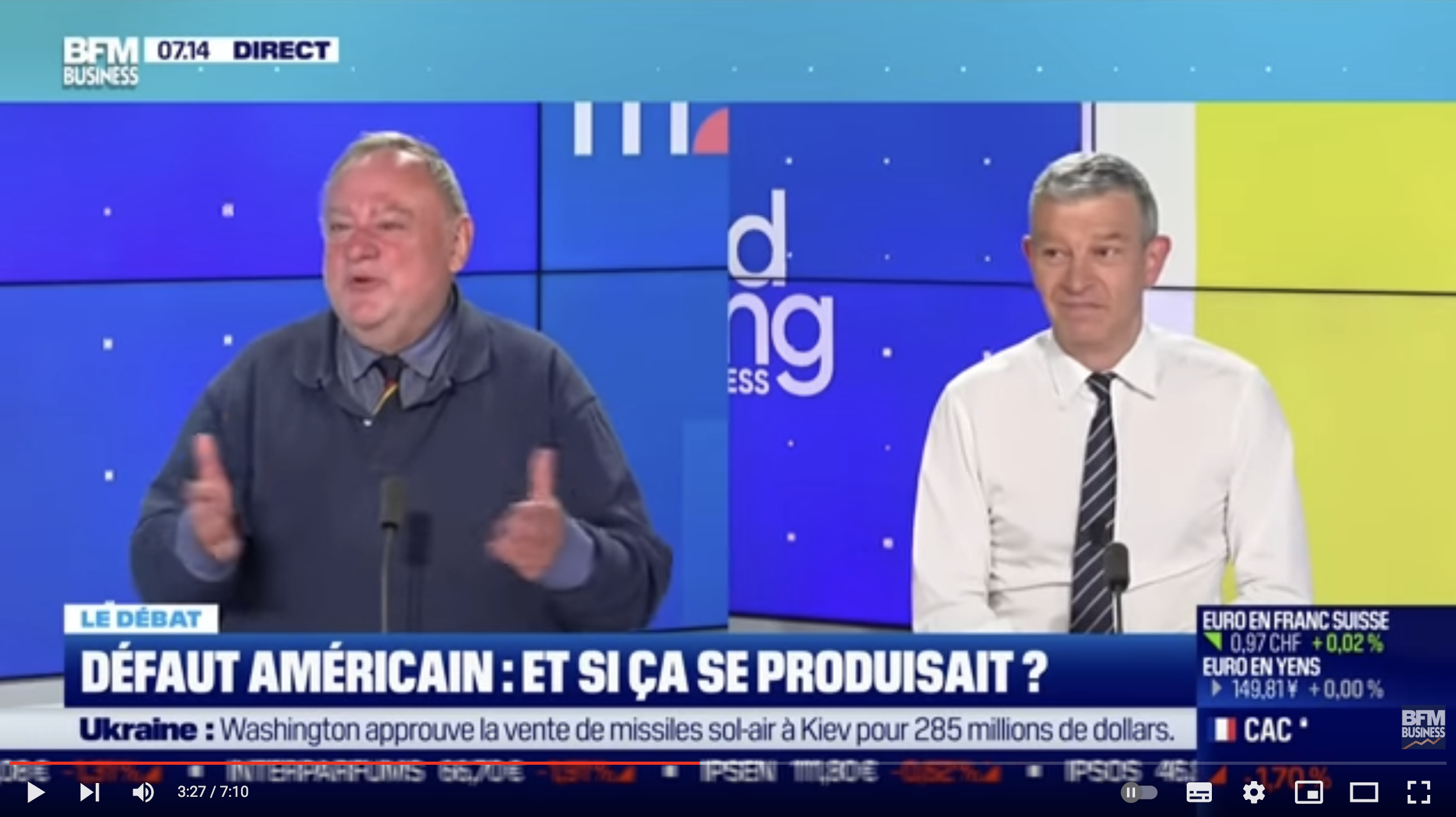 Nicolas Doze face à Jean-Marc Daniel : Défaut américain, et si ça se produisait ? (VIDÉO)